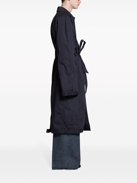 Balenciaga Coats Blue-Balenciaga-S-Urbanheer