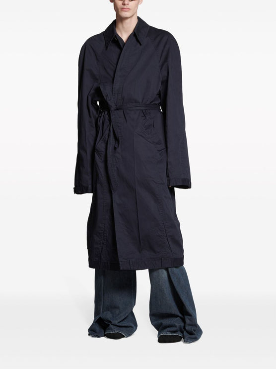 Balenciaga Coats Blue-Balenciaga-S-Urbanheer