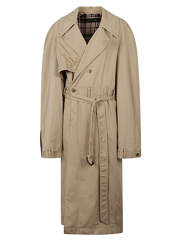 Balenciaga Coats Beige-Balenciaga-38-Urbanheer