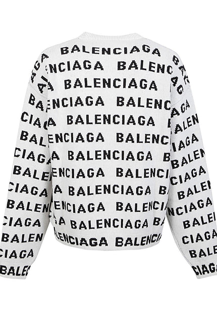 Balenciaga Sweaters White-Balenciaga-Urbanheer