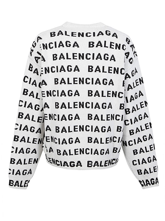 Balenciaga Sweaters White-Balenciaga-Urbanheer