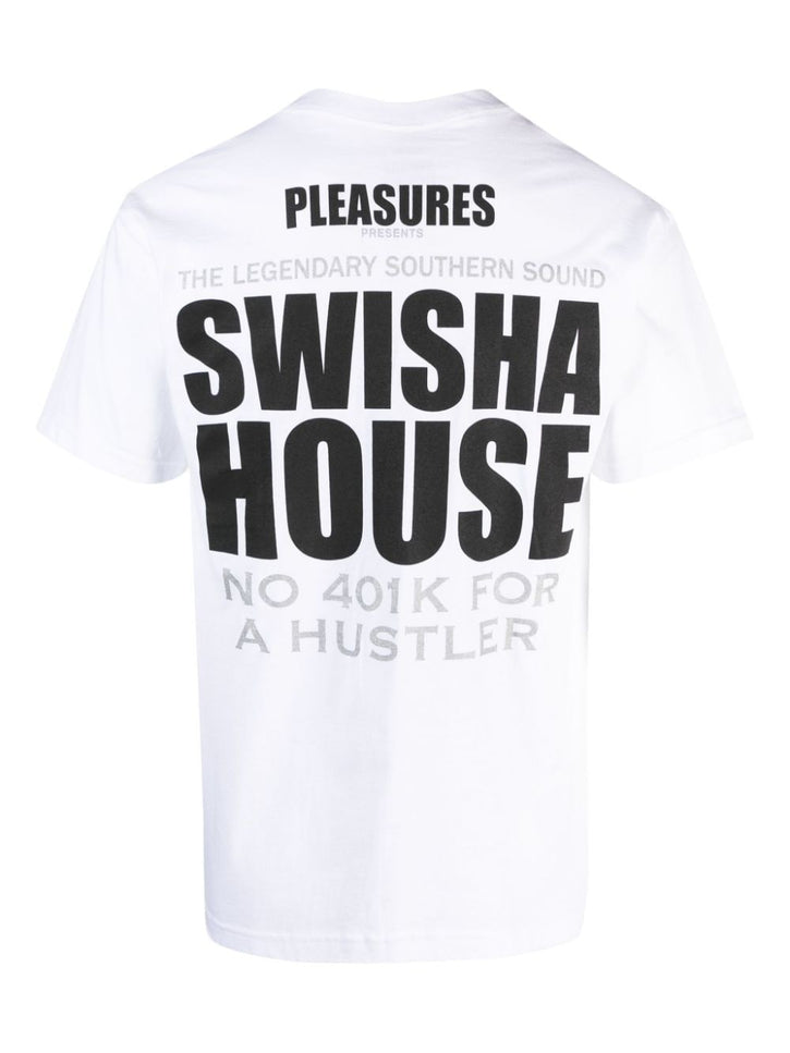 Pleasures T-shirts and Polos White-Pleasures-Urbanheer