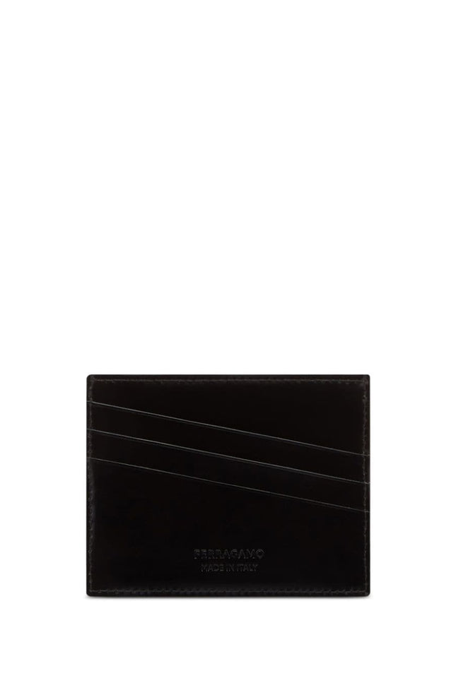 Ferragamo Wallets Black-Ferragamo-UNI-Urbanheer