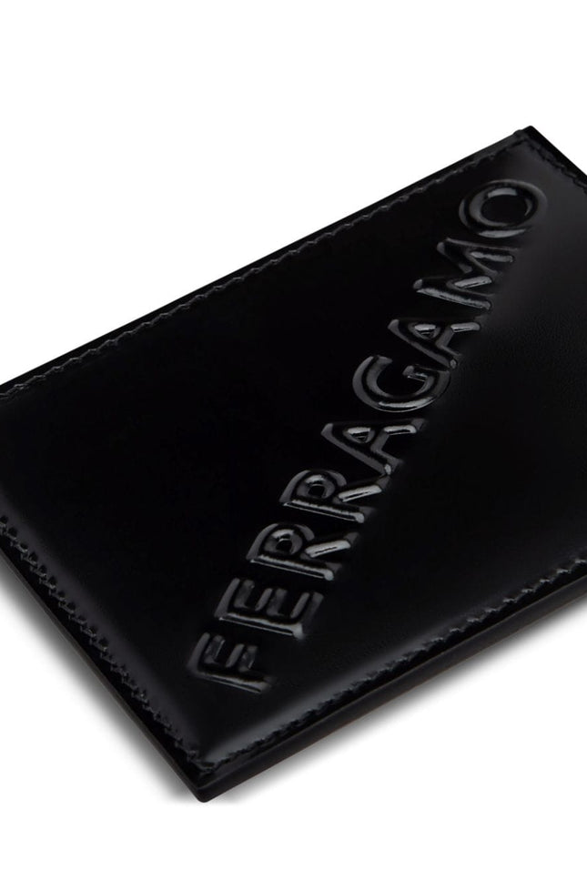 Ferragamo Wallets Black-Ferragamo-UNI-Urbanheer