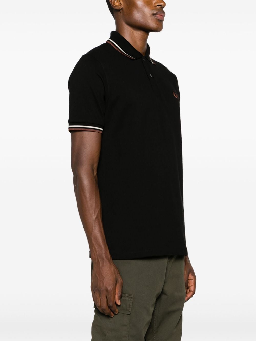 Fred Perry T-shirts and Polos Black-Fred Perry-44-Urbanheer