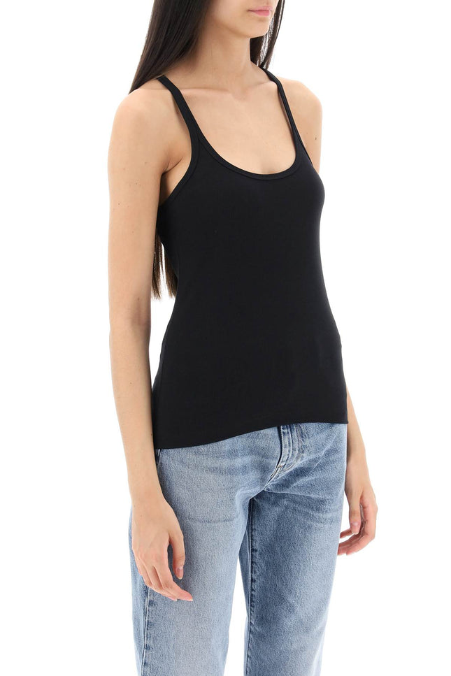 Toteme organic cotton rib tank top-Toteme-S-Urbanheer