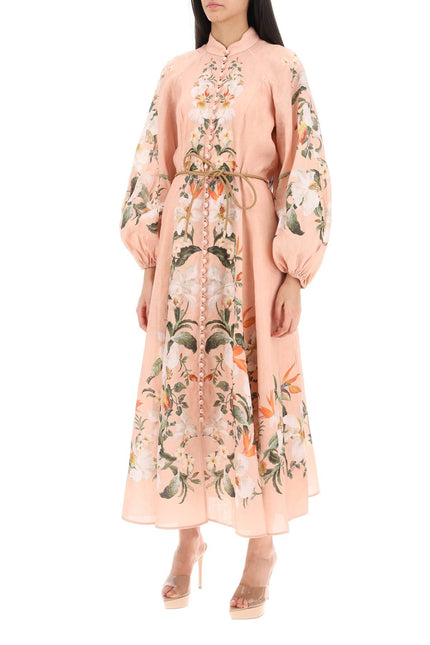 Zimmermann Lexi Billow Long Shirt Dress-Zimmermann-1-Urbanheer