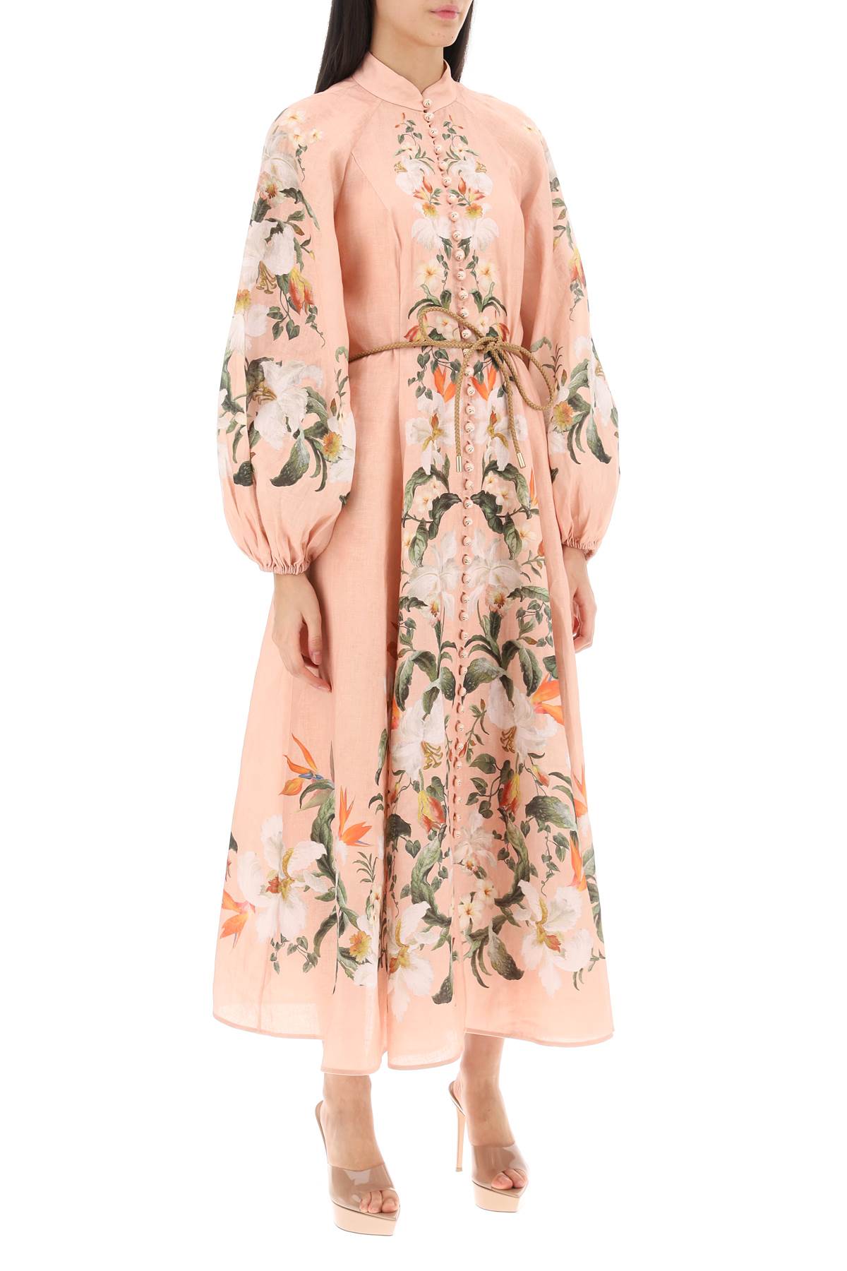 Zimmermann Lexi Billow Long Shirt Dress-Zimmermann-1-Urbanheer