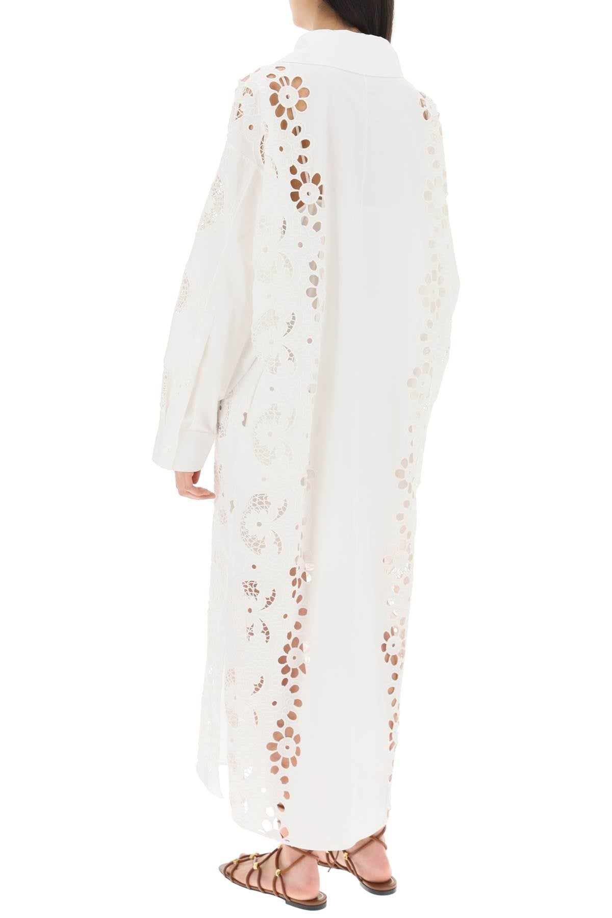 Valentino maxi dress in valentino broderie infinie flower-Valentino-40-Urbanheer