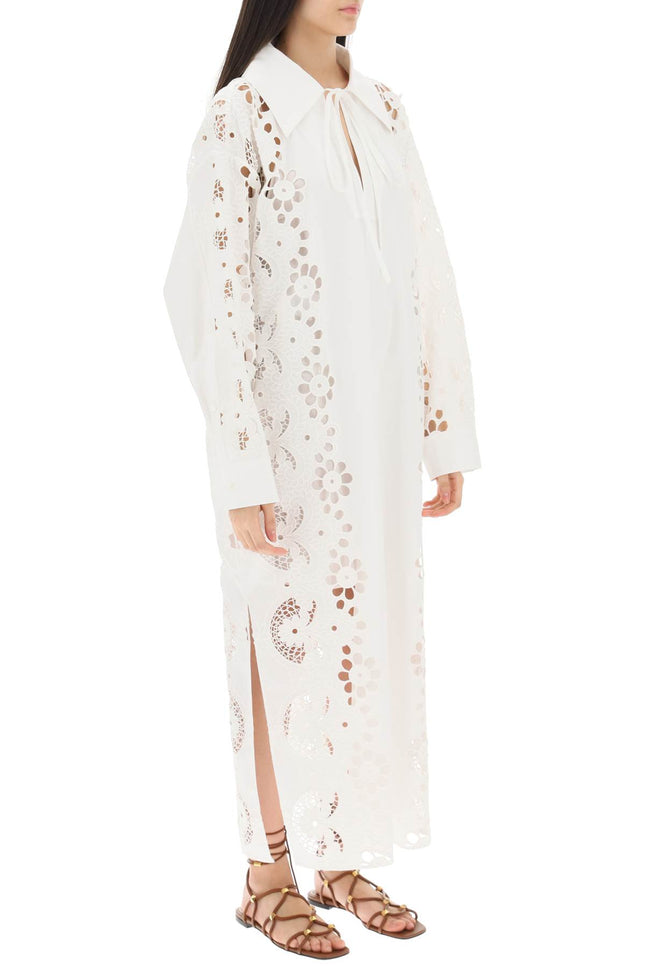 Valentino maxi dress in valentino broderie infinie flower-Valentino-40-Urbanheer