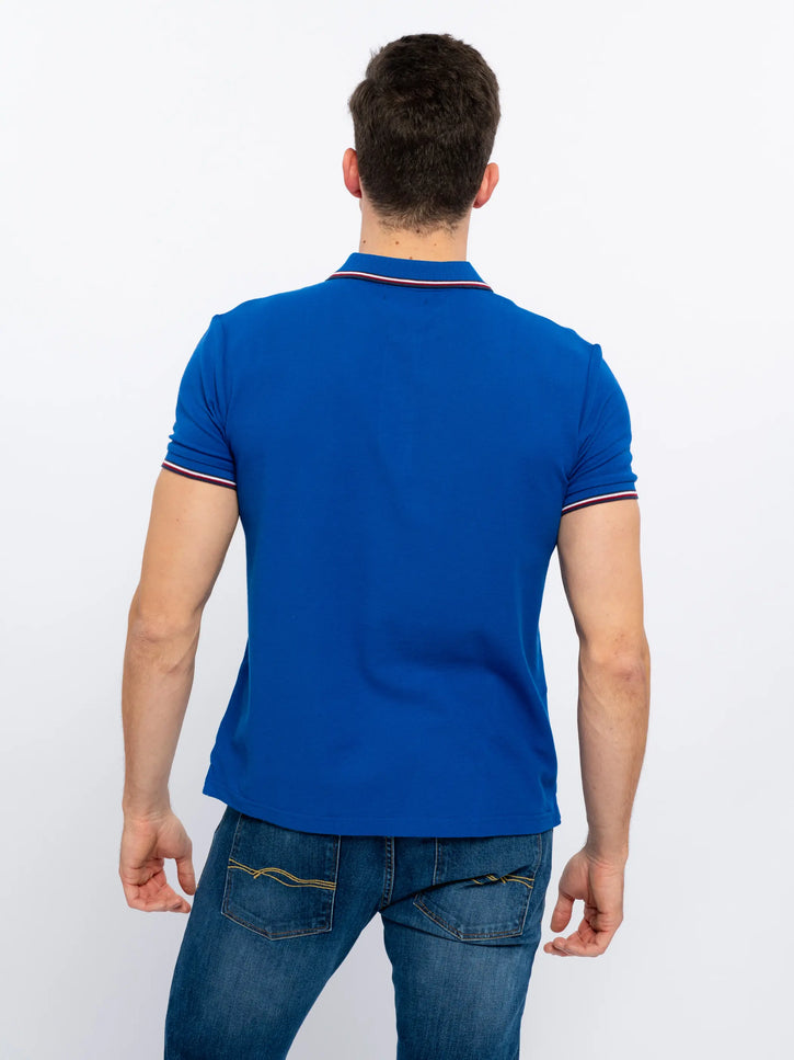 Royal Blue Polo T-Shirt-SMF-Urbanheer