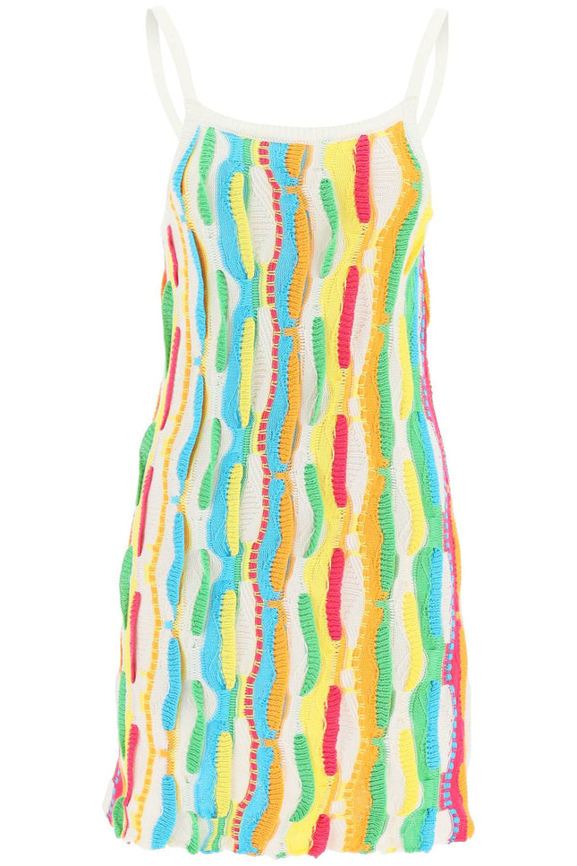 Msgm multicolor knit mini dress-MSGM-Urbanheer