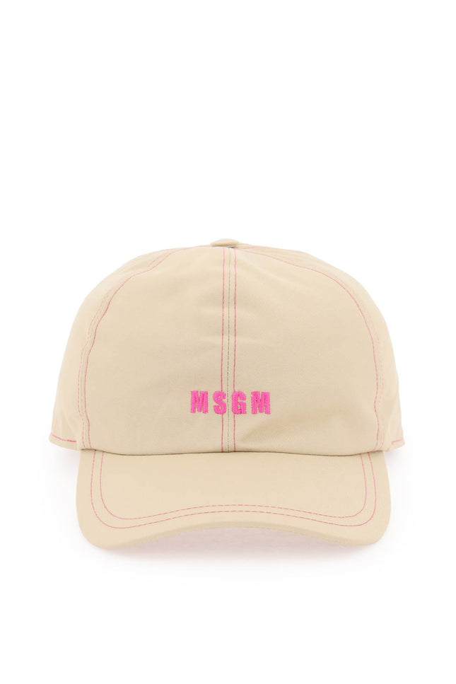 Msgm fluo logo baseball cap-MSGM-Urbanheer