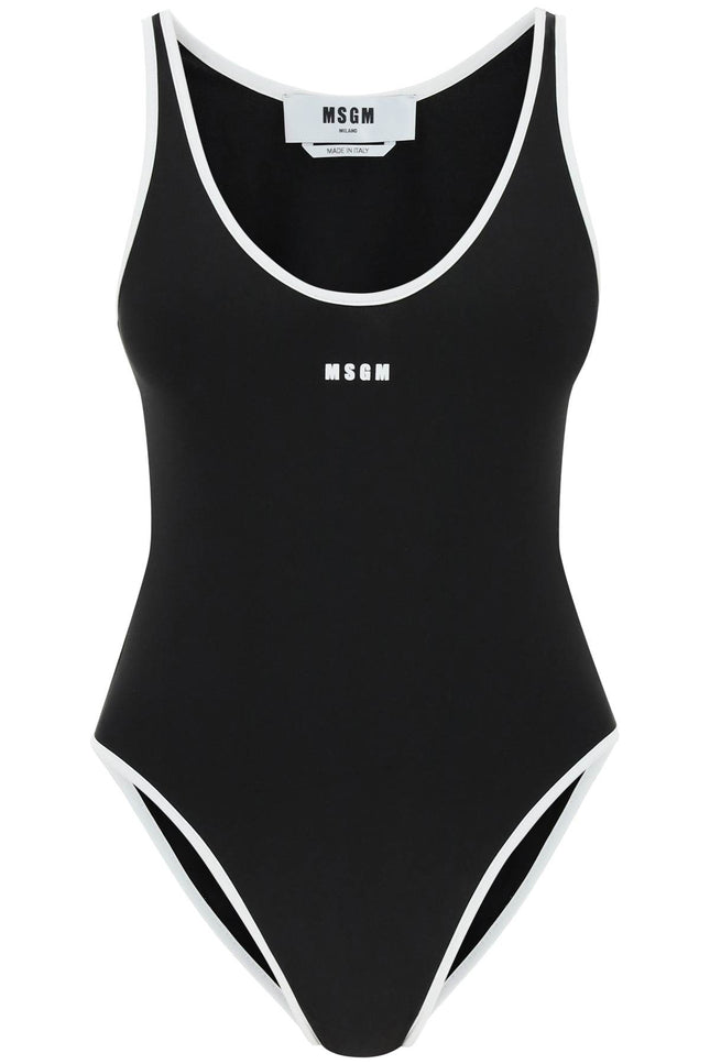 Msgm logo one-piece swimsuit-MSGM-S-Urbanheer