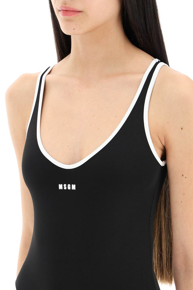 Msgm logo one-piece swimsuit-MSGM-S-Urbanheer