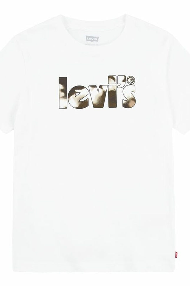 T-shirt Levi's Camo Poster Logo Bright 60732 White-Levi's-Urbanheer