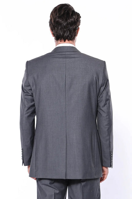 Regular Cut Plain Suit-Clothing-Wessi-Urbanheer