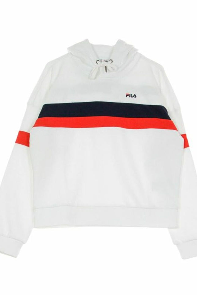 Women’s Hoodie Fila Ella White-Sports | Fitness > Sports material and equipment > Sports sweatshirts-Fila-Urbanheer