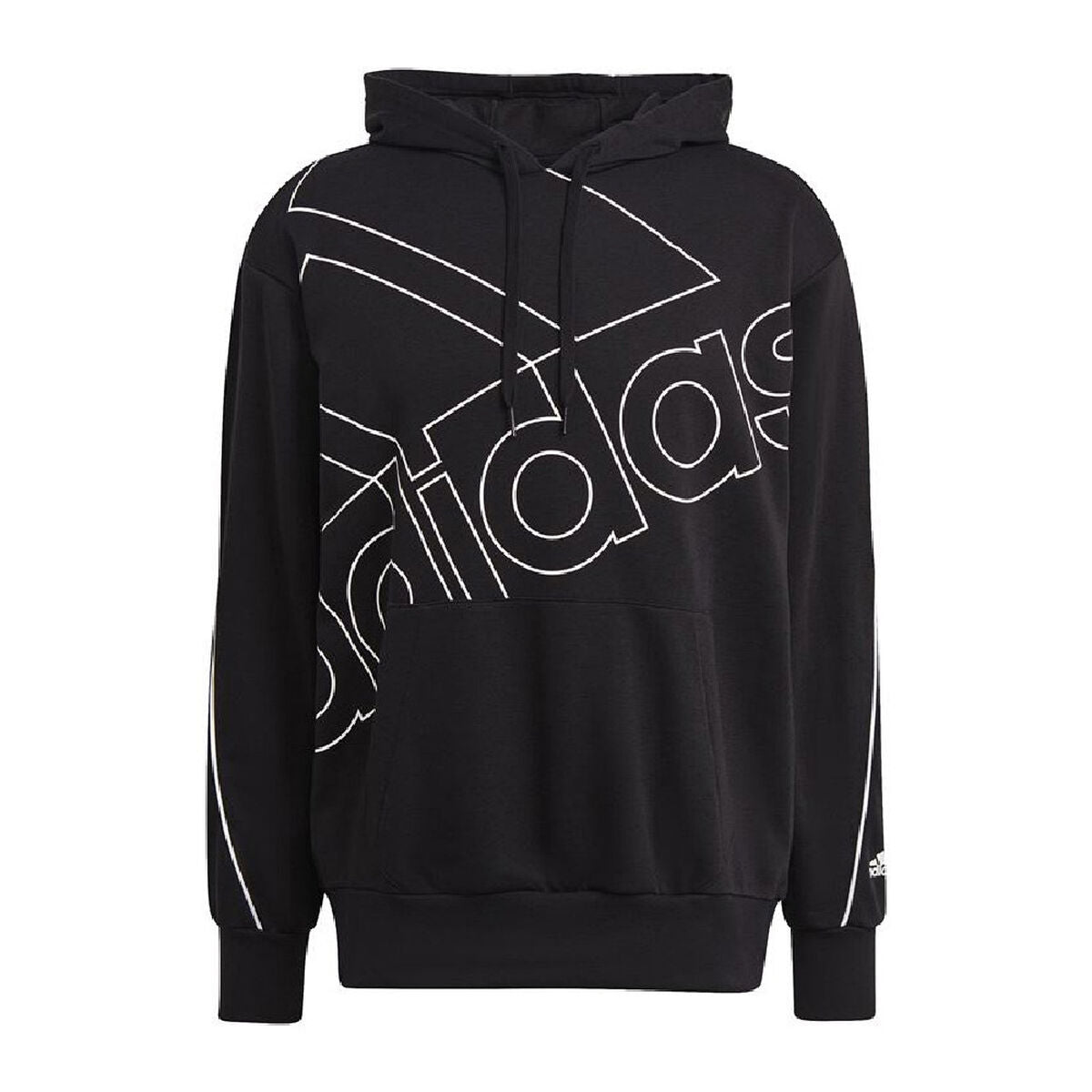 Men’s Hoodie Adidas Giant Black-Adidas-Urbanheer