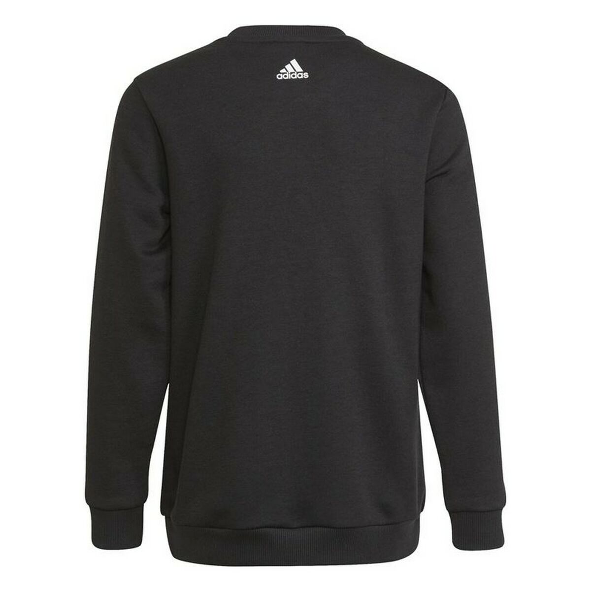 Children’s Sweatshirt Adidas Essentials Logo K Black-Adidas-Urbanheer