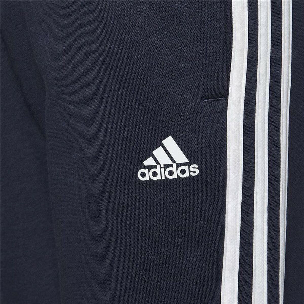 Long Sports Trousers Adidas Essentials French Terry Dark blue Boys-Adidas-Urbanheer