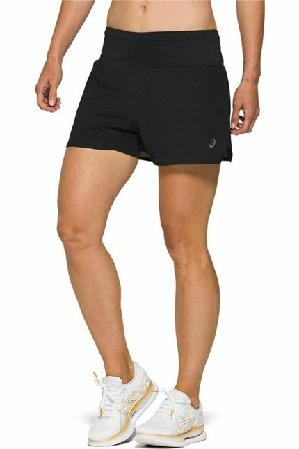 Sports Shorts For Women Asics Ventilate 2-N-1 Black-Asics-Urbanheer