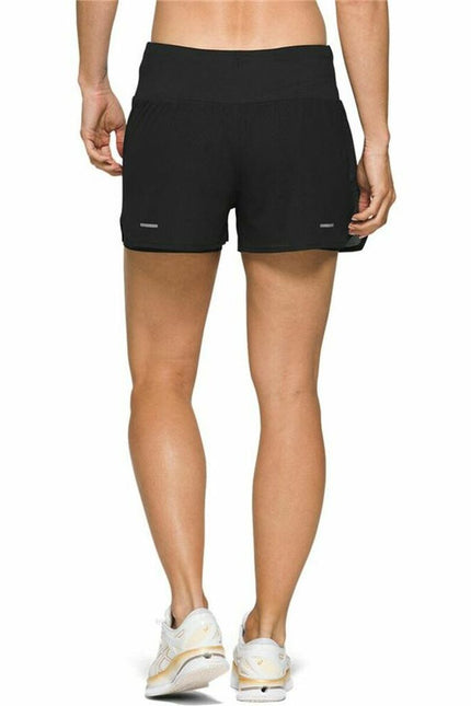 Sports Shorts For Women Asics Ventilate 2-N-1 Black-Asics-Urbanheer