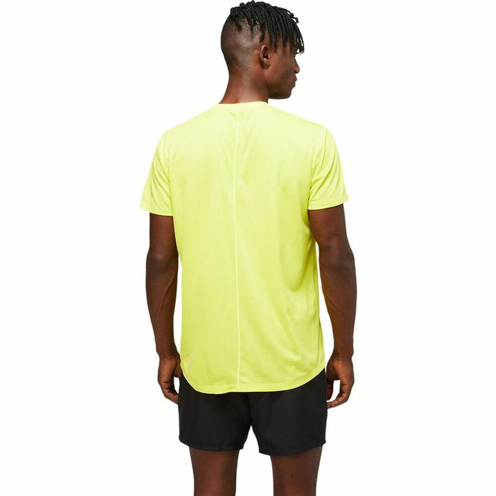 Men’s Short Sleeve T-Shirt Asics Core Yellow-Clothing - Men-Asics-Urbanheer