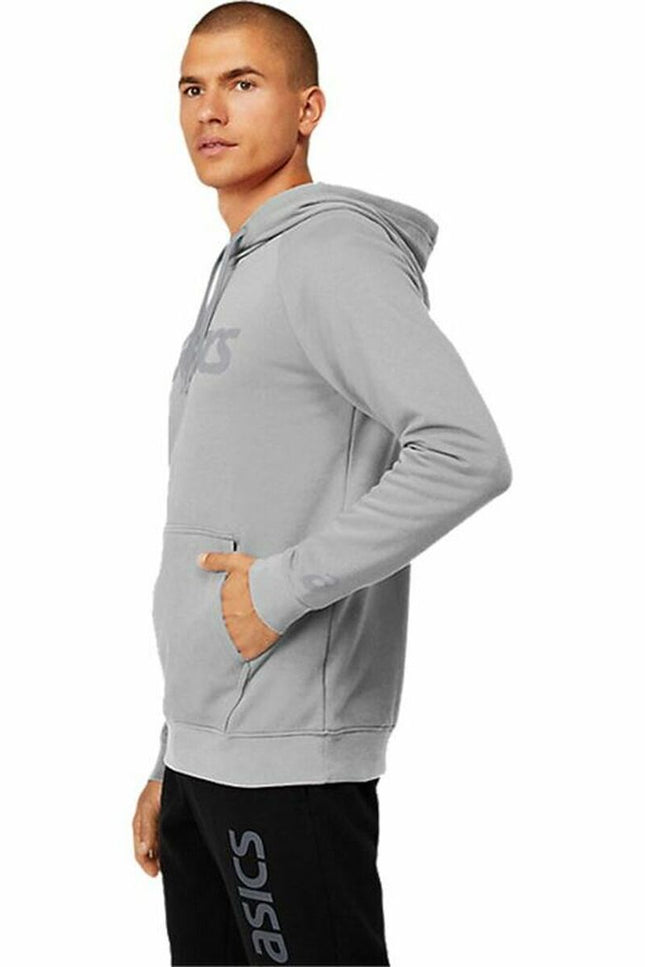 Men’S Hoodie Asics Big Oth Grey-Clothing - Men-Asics-Urbanheer