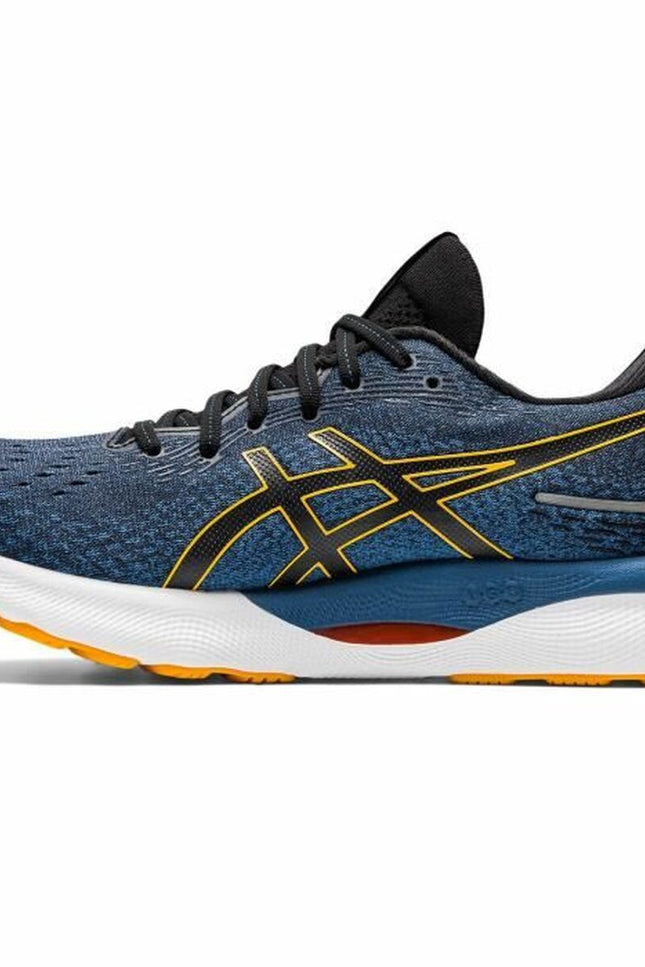 Running Shoes for Adults Asics Gel-Nimbus 24 Blue-Asics-Urbanheer