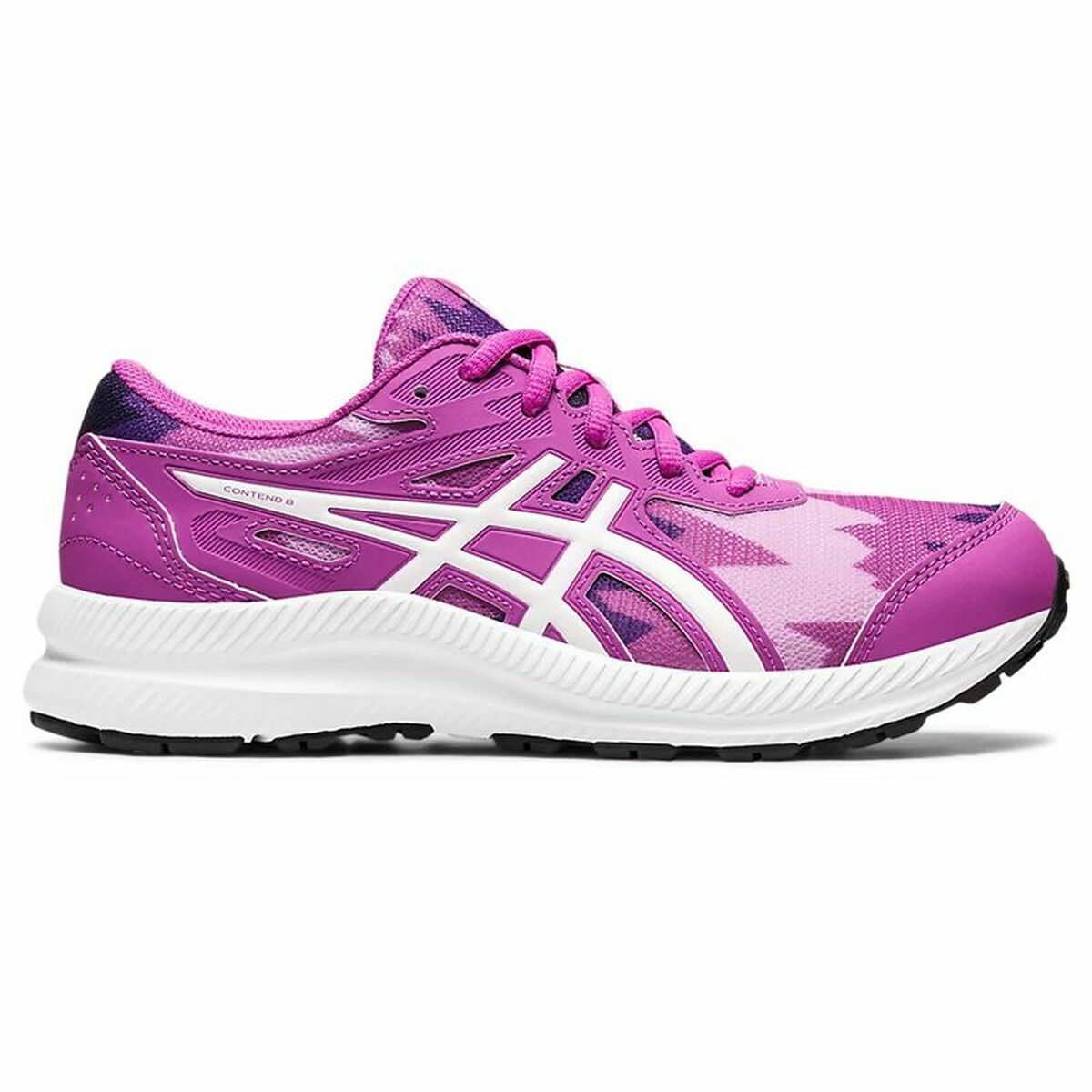 Sports Shoes For Kids Asics Contender 8 Purple-Asics-Urbanheer