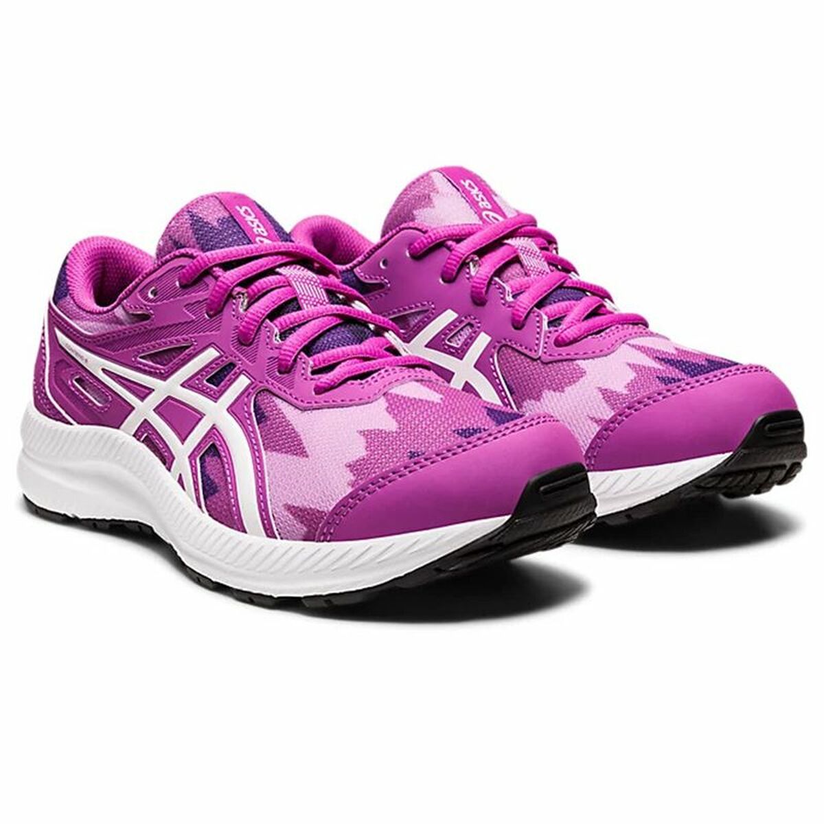 Sports Shoes For Kids Asics Contender 8 Purple-Asics-Urbanheer