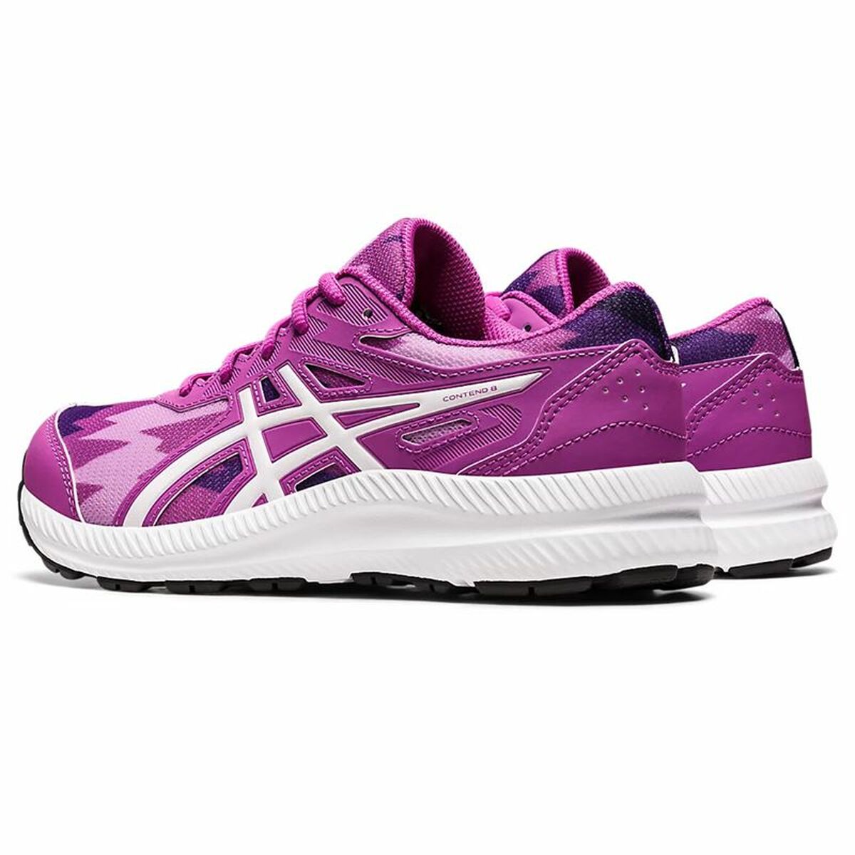 Sports Shoes For Kids Asics Contender 8 Purple-Asics-Urbanheer