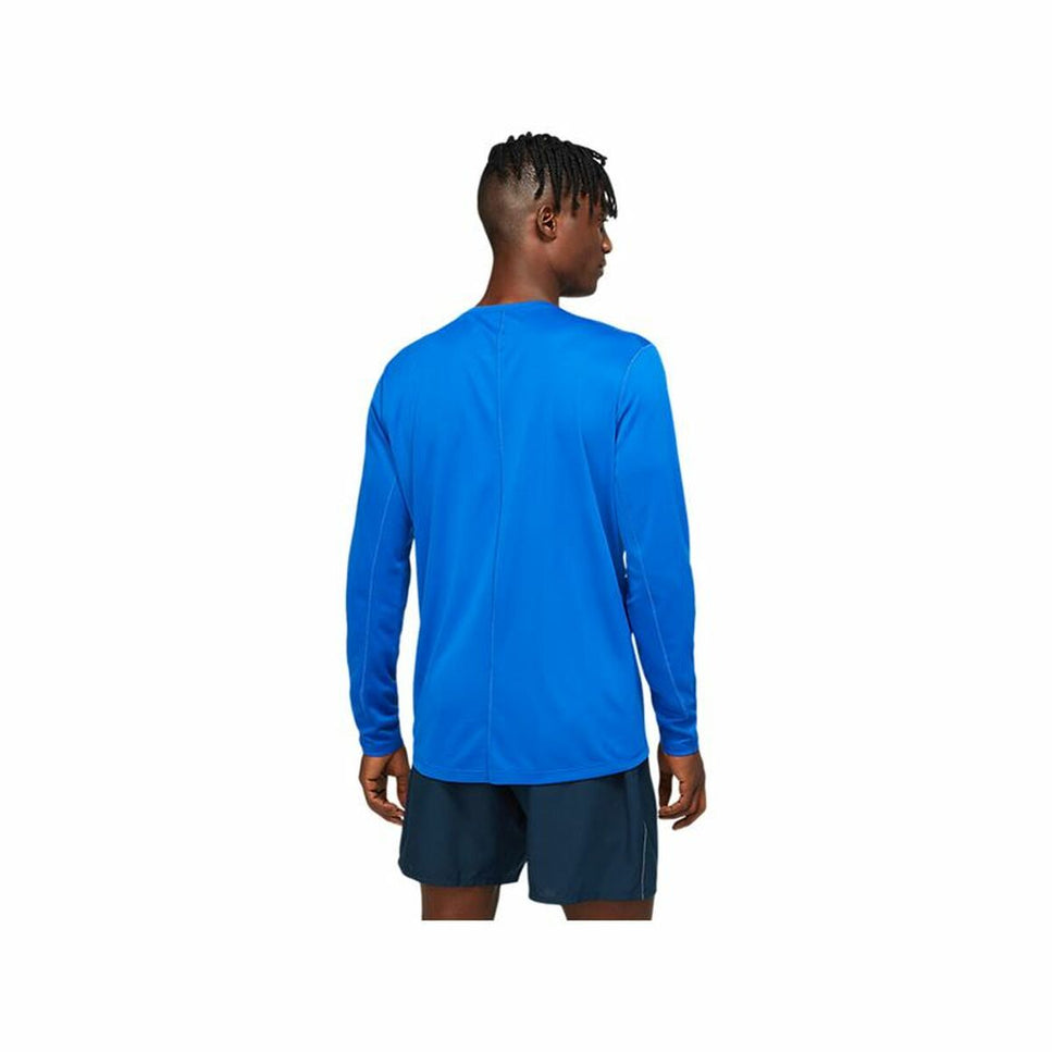 Men’s Long Sleeve T-Shirt Asics Core SS Top Blue-Clothing - Men-Asics-Urbanheer