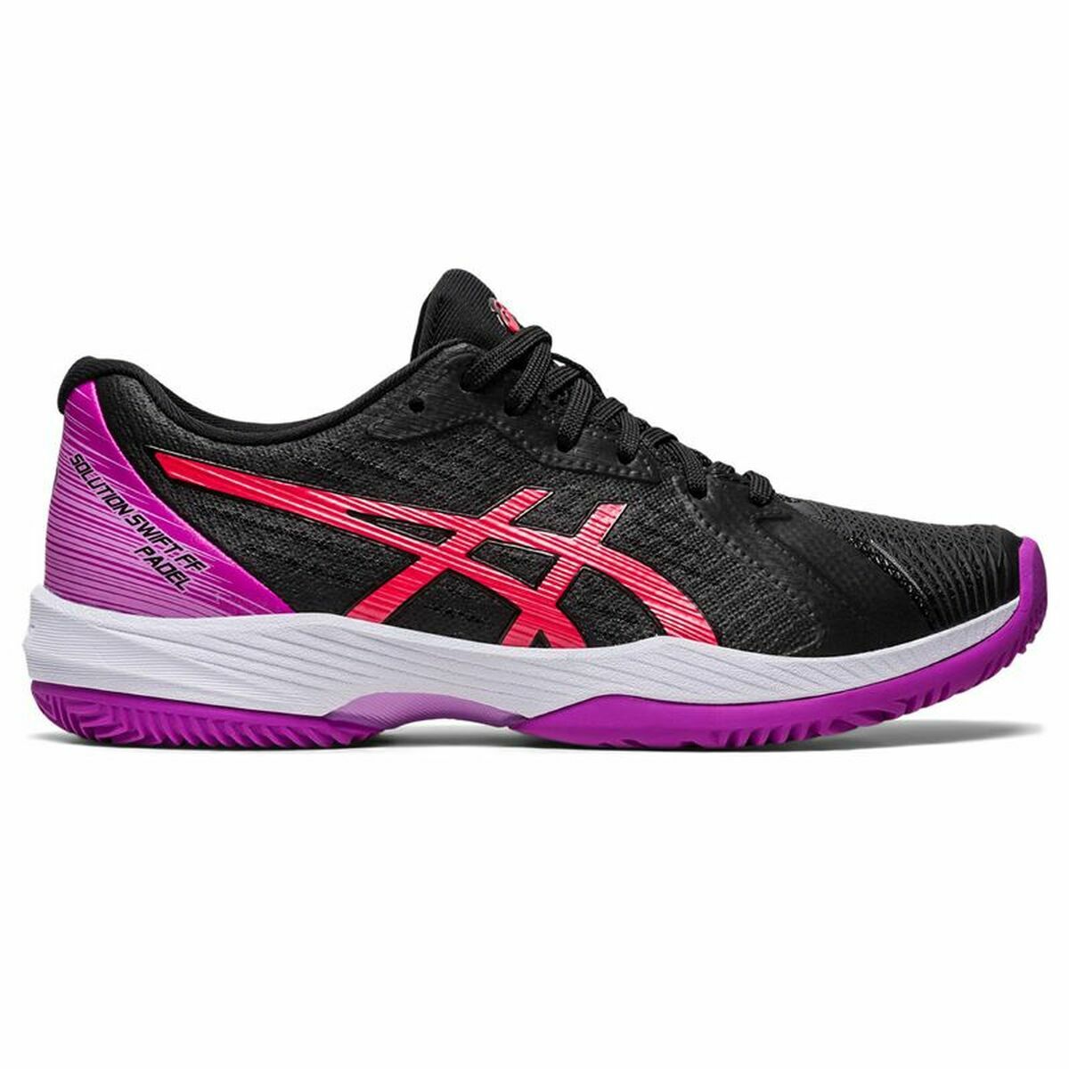 Sports Trainers for Women Asics Solution Swift FF Black-Asics-Urbanheer