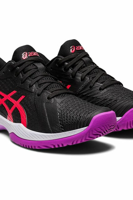 Sports Trainers for Women Asics Solution Swift FF Black-Asics-Urbanheer