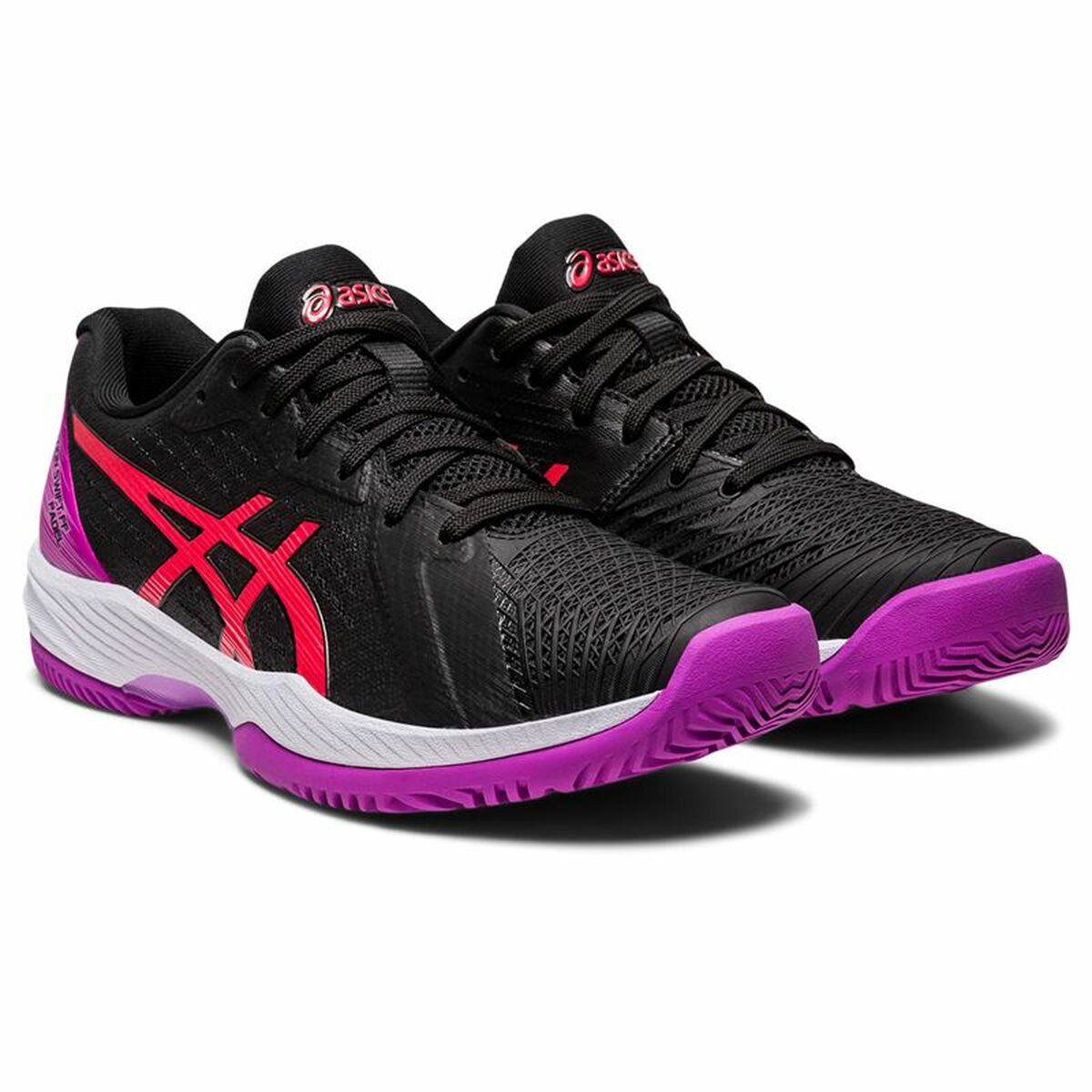 Sports Trainers for Women Asics Solution Swift FF Black-Asics-Urbanheer