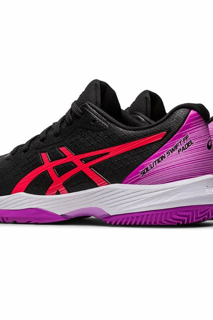 Sports Trainers for Women Asics Solution Swift FF Black-Asics-Urbanheer