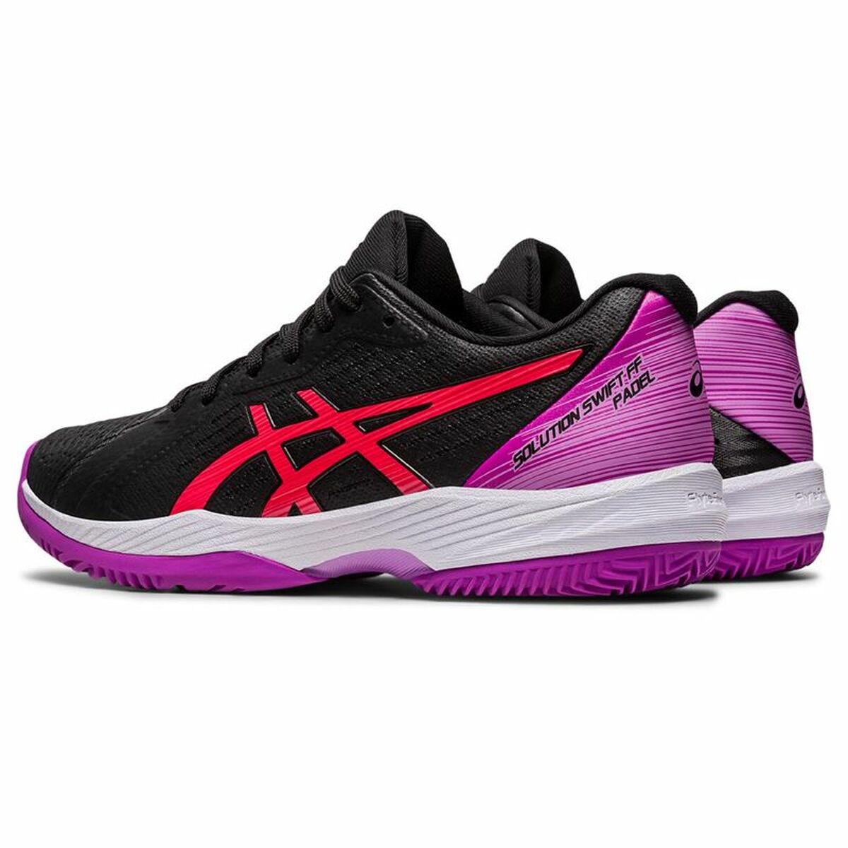 Sports Trainers for Women Asics Solution Swift FF Black-Asics-Urbanheer