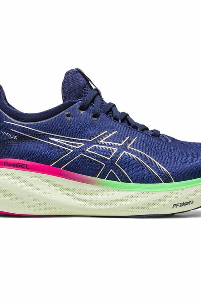 Running Shoes for Adults Asics Gel-Nimbus 25 Lady Navy Blue-Asics-Urbanheer