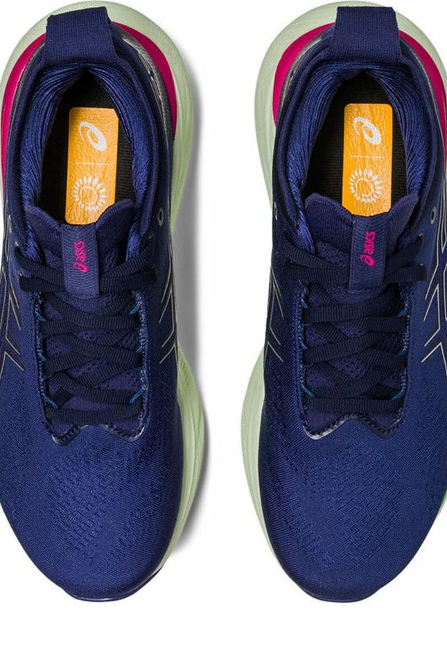 Running Shoes for Adults Asics Gel-Nimbus 25 Lady Navy Blue-Asics-Urbanheer