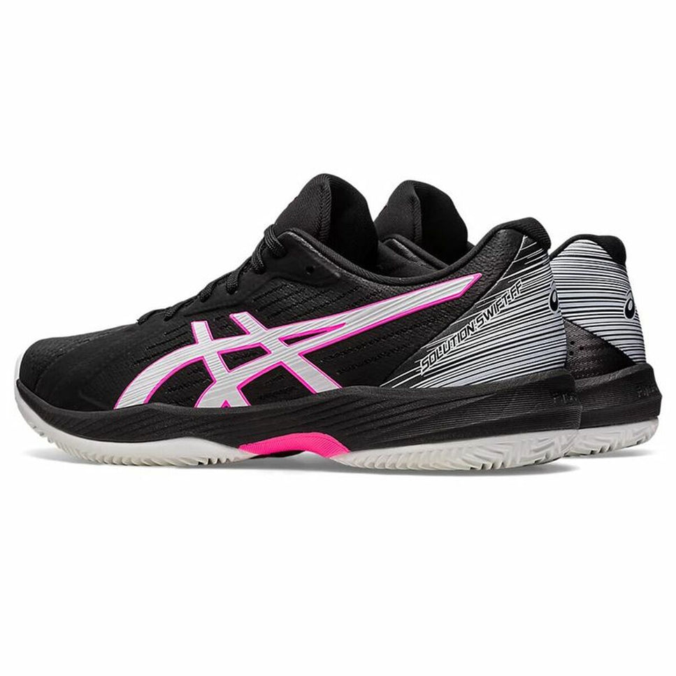 Men's Tennis Shoes Asics Solution Swift FF Clay Black Men-Shoes - Men-Asics-Urbanheer