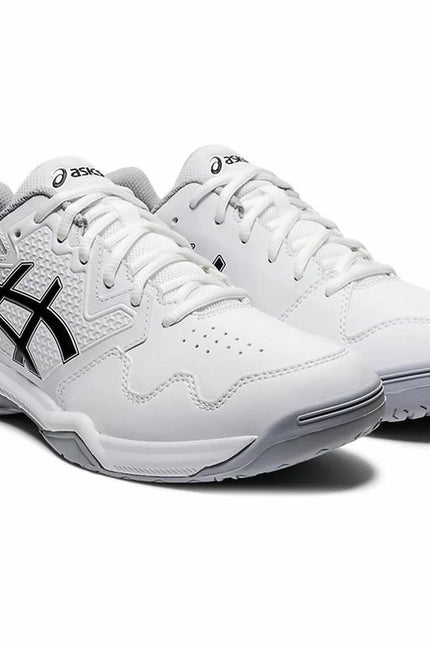 Men's Tennis Shoes Asics Gel-Dedicate 7 White-Shoes - Men-Asics-Urbanheer