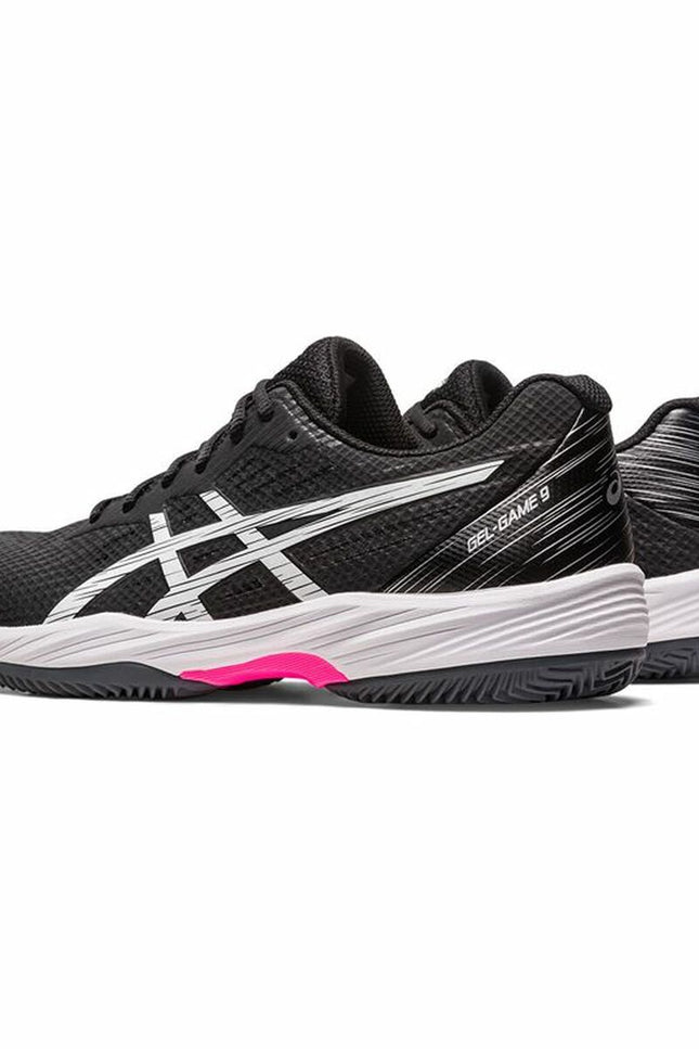 Men's Tennis Shoes Asics Gel-Game 9 Clay/OC Black Men-Shoes - Men-Asics-Urbanheer