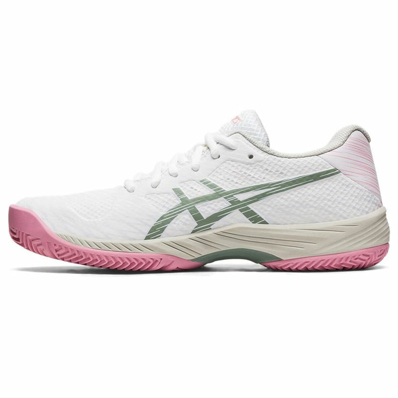 Adult's Padel Trainers Asics Gel Game 9 Lady White-Asics-Urbanheer