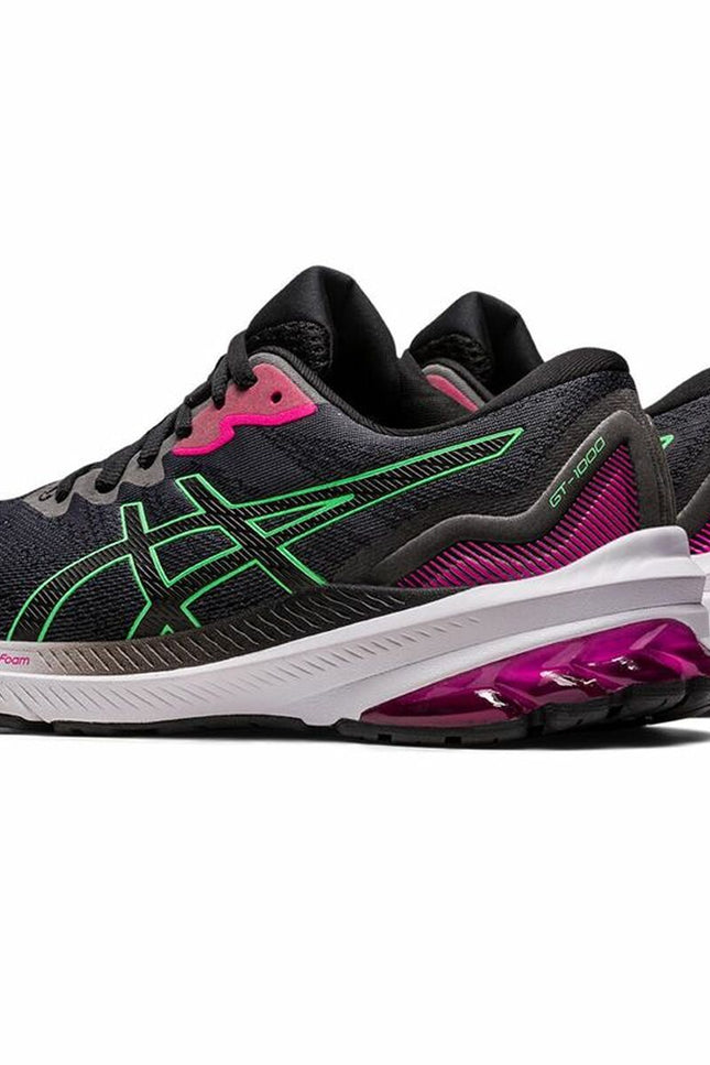 Running Shoes for Adults Asics GT-1000 11 Lady Black-Asics-Urbanheer