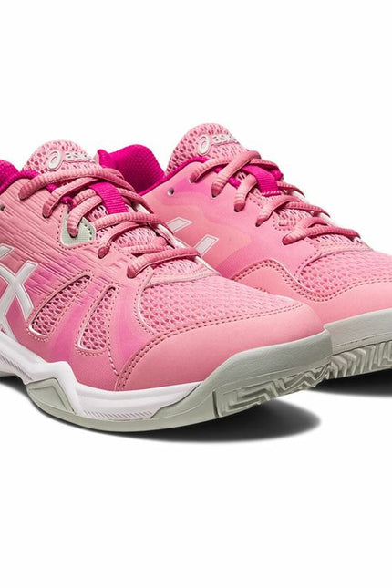 Children's Padel Trainers Asics Gel-Pádel Pro 5 Pink Unisex-Asics-Urbanheer