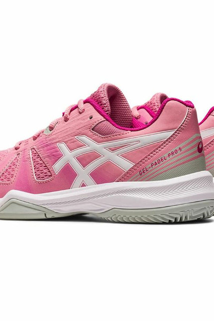 Children's Padel Trainers Asics Gel-Pádel Pro 5 Pink Unisex-Asics-Urbanheer