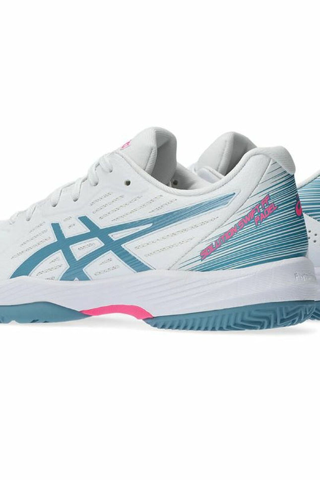 Adult's Padel Trainers Asics Solution Swift Ff Lady White-Sports | Fitness > Tennis and Padel > Tennis and padel shoes-Asics-Urbanheer