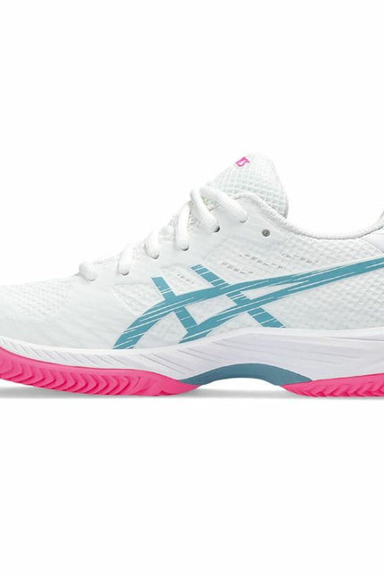 Adult's Padel Trainers Asics Gel-Game 9 Lady White-Sports | Fitness > Tennis and Padel > Tennis and padel shoes-Asics-36-Urbanheer